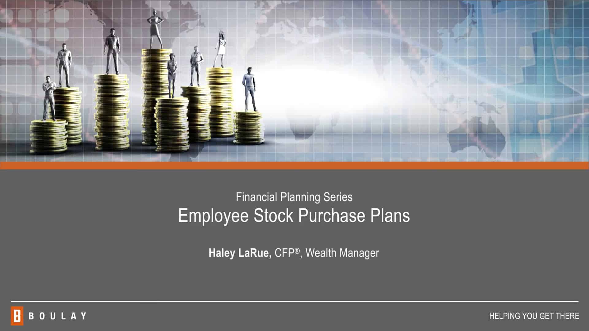 Financial Planning Series Employee Stock Purchase Plans