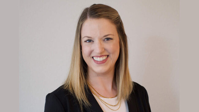 A headshot of Kelsey Harris