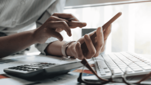 Woman researching types of SOC 2 audits