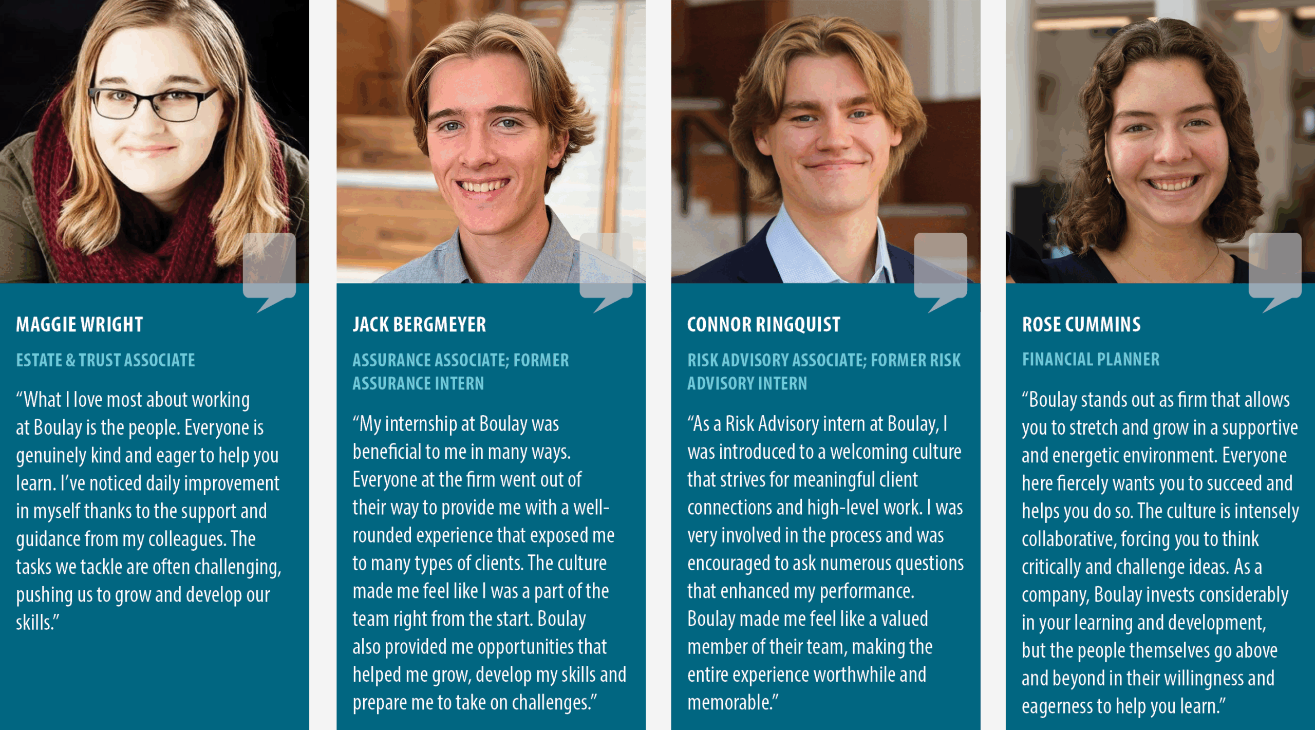 Entry-level testimonials image 1