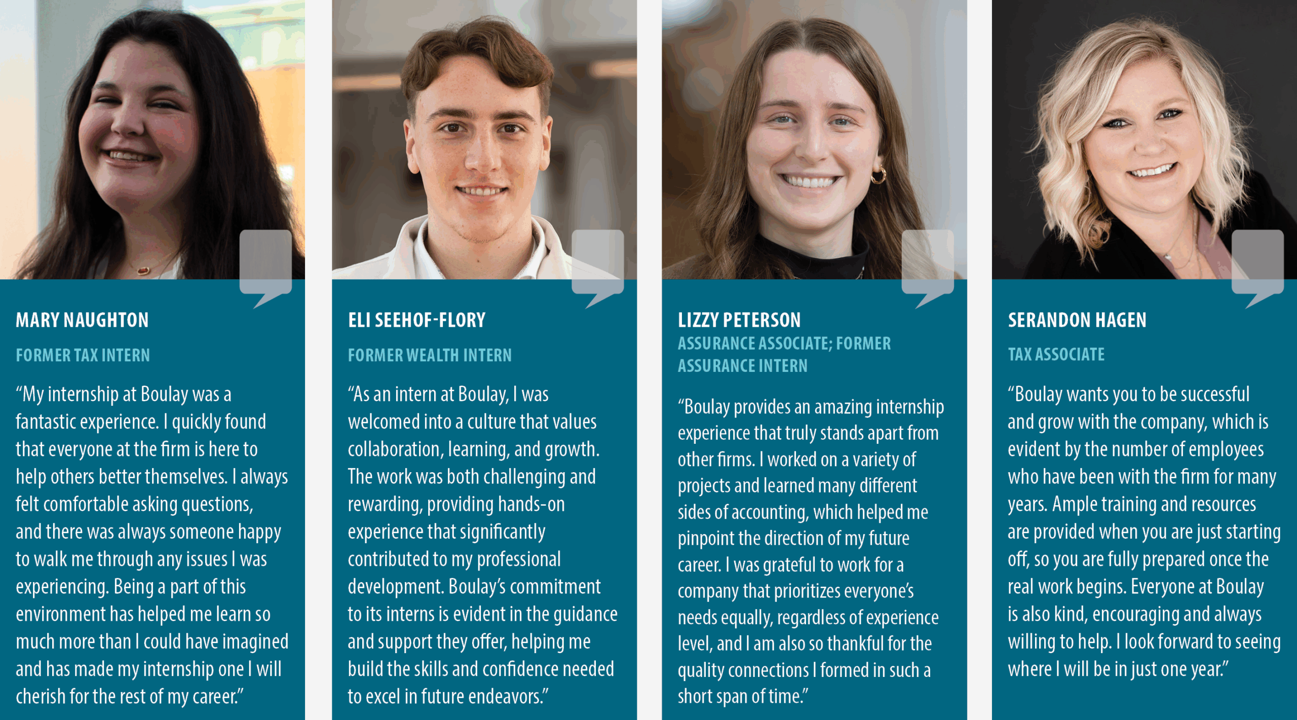 Entry-level testimonials image 2