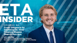 Jake Bitz featured on the cover of ETA Insider Podcast.