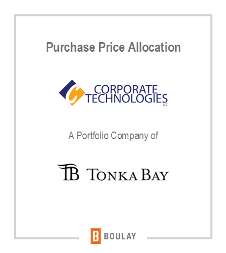Purchase Price Allocation: Corporate Technologies. A portfolio company of Tonka Bay.