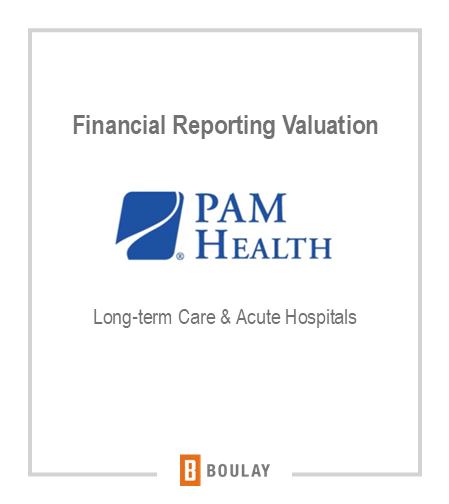 Financial Reporting Valuation: PAM Health. Long-term care and acute hospitals.