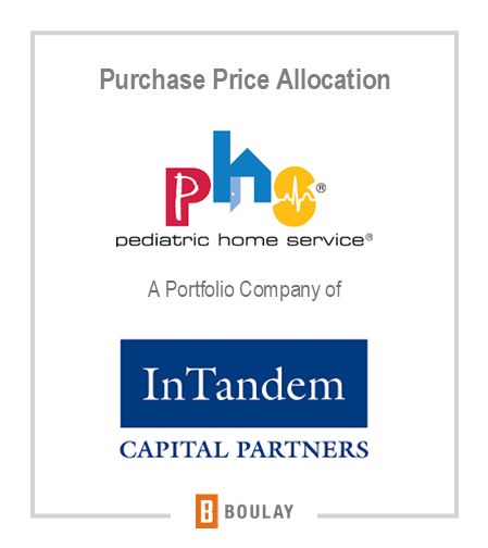 Purchase Price Allocation: Pediatric Home Service. A portfolio company of InTandem Capital Partners.