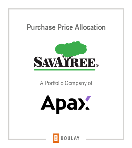 Purchase Price Allocation: SavATree. A portfolio company of Apax.