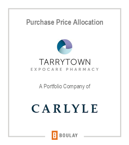 Purchase Price Allocation. Tarrytown Expocare Pharmacy. A portfolio company of CARLYLE.
