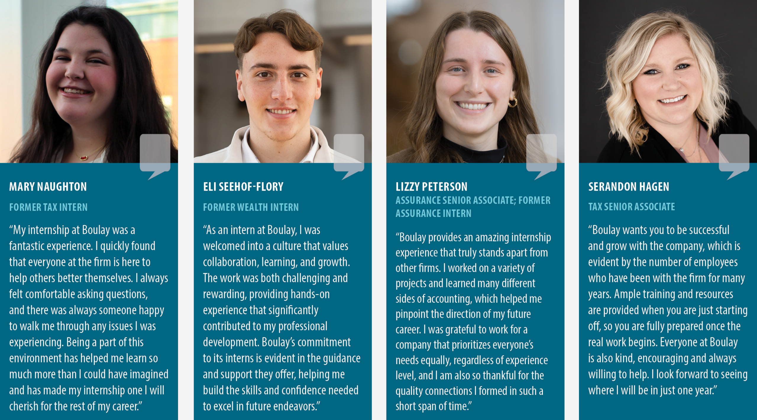 Entry-level testimonials image 2