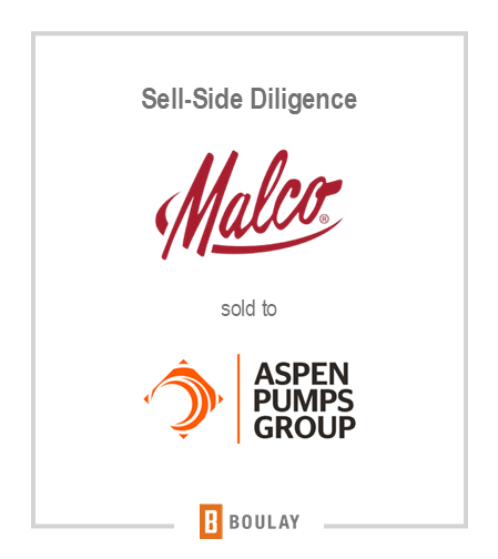 Sell-Side Diligence Malco sold to Aspen Pumps Group